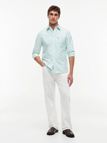 Regular fit striped Oxford shirt - Nautical Edition